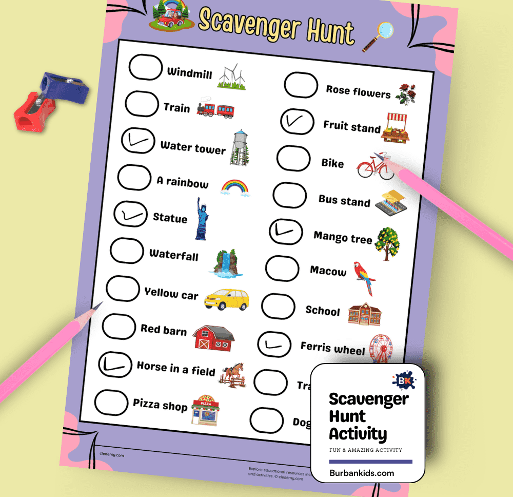 Scavenger Hunt Activity