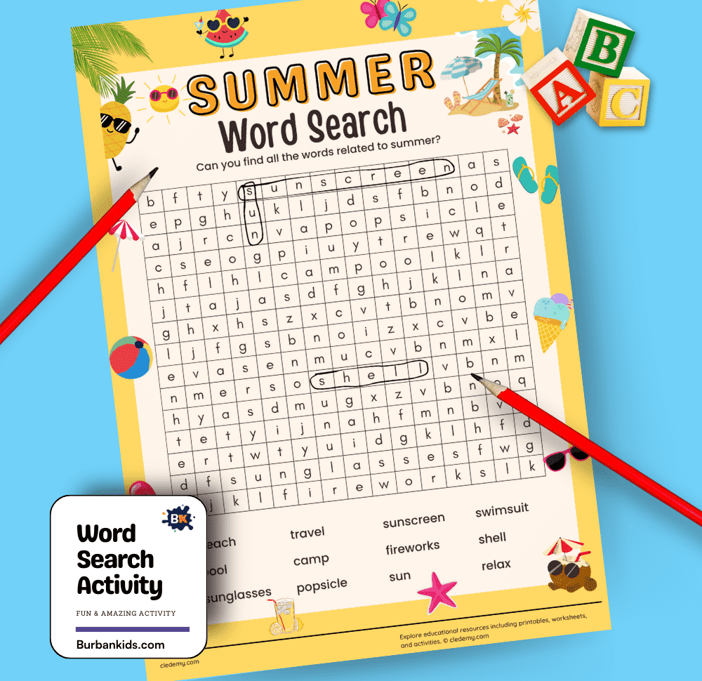 Word Search Activity
