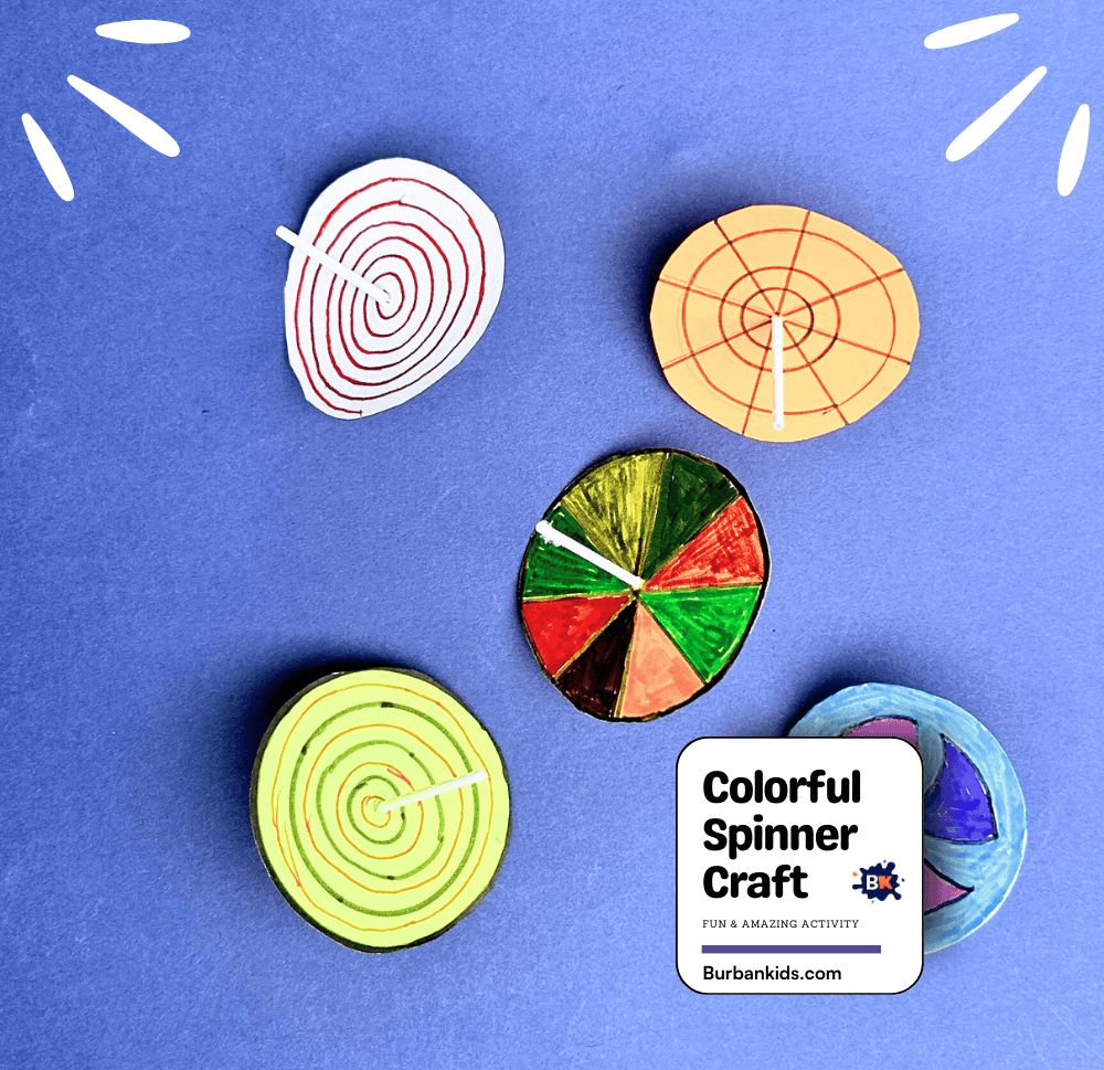 Colorful Spinner Craft