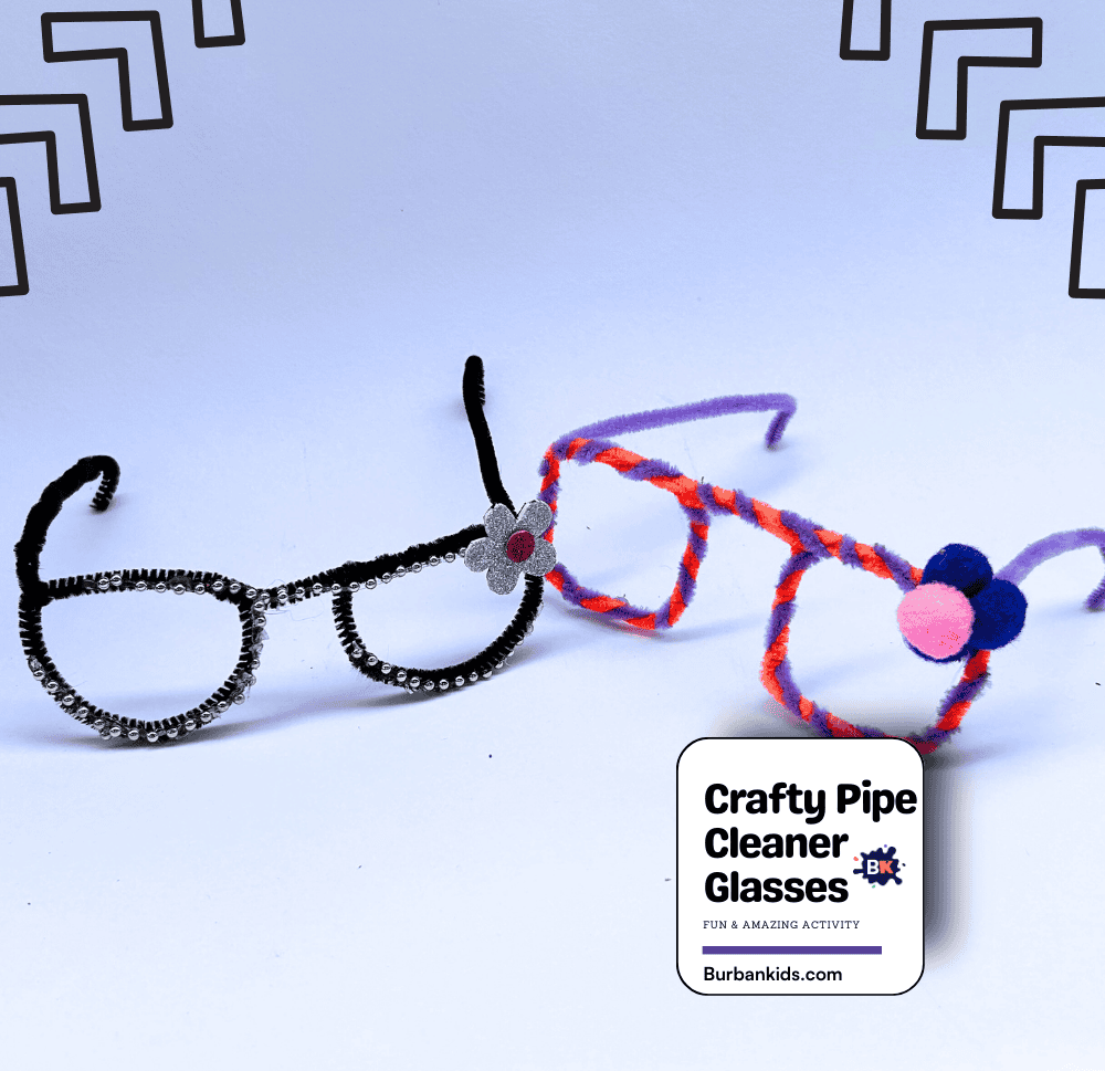Crafty Pipe Cleaner Glasses