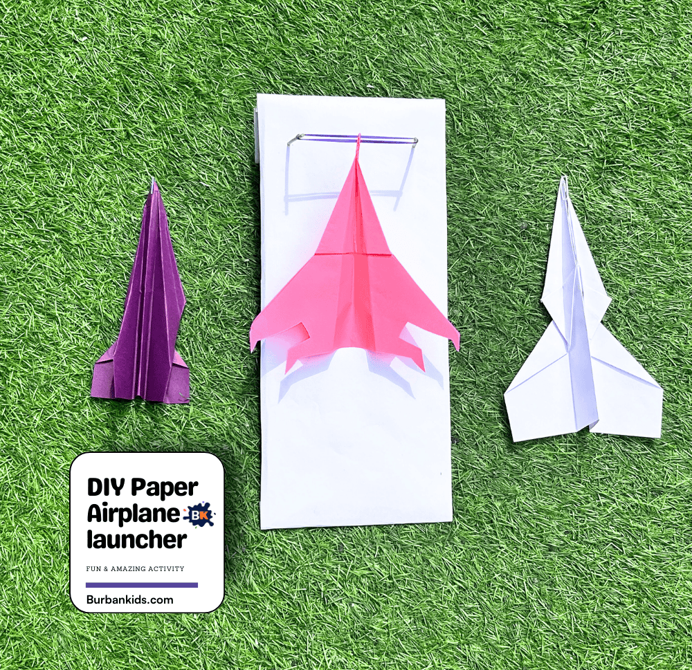 DIY Paper Airplane launcher