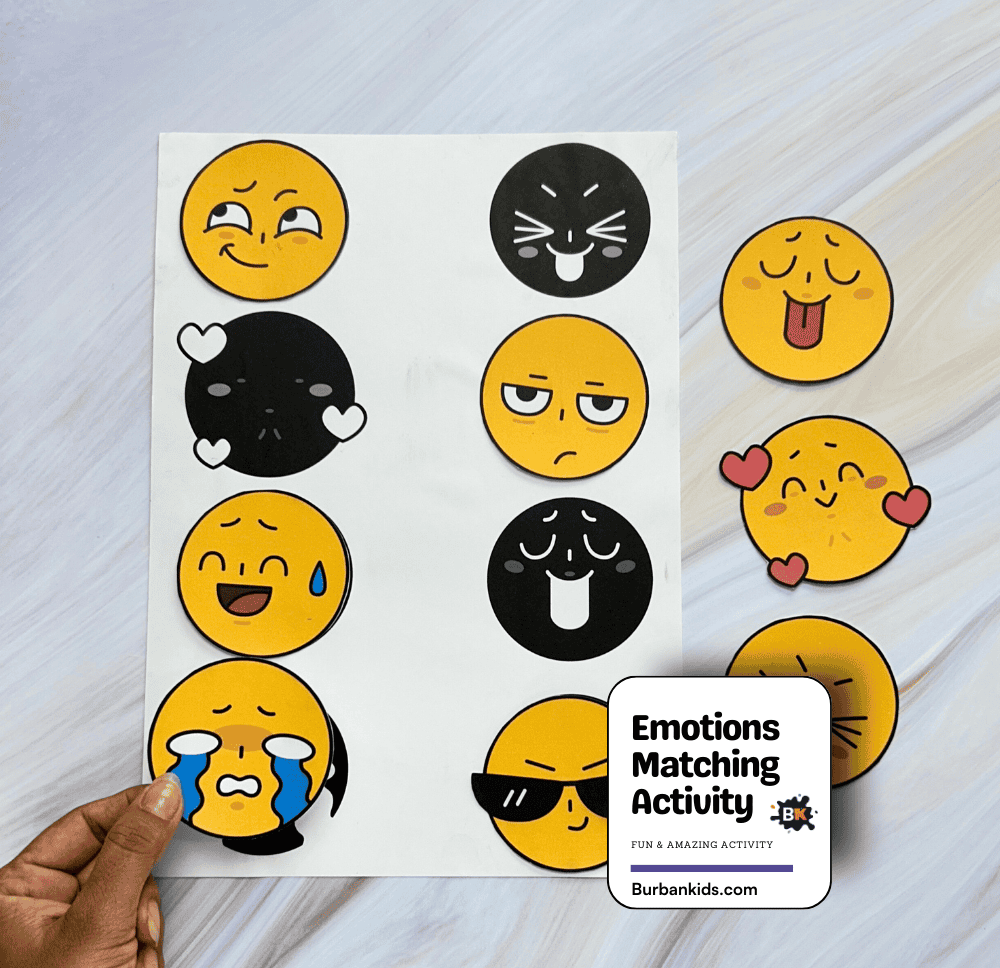 Emotions Matching Activity