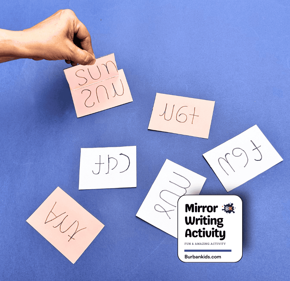 Mirror Writing Activity