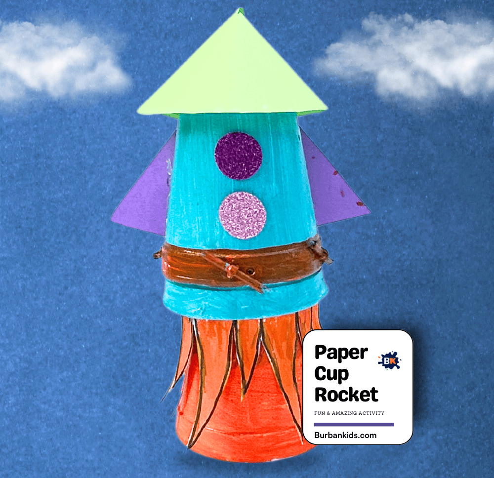 Paper Cup Rocket