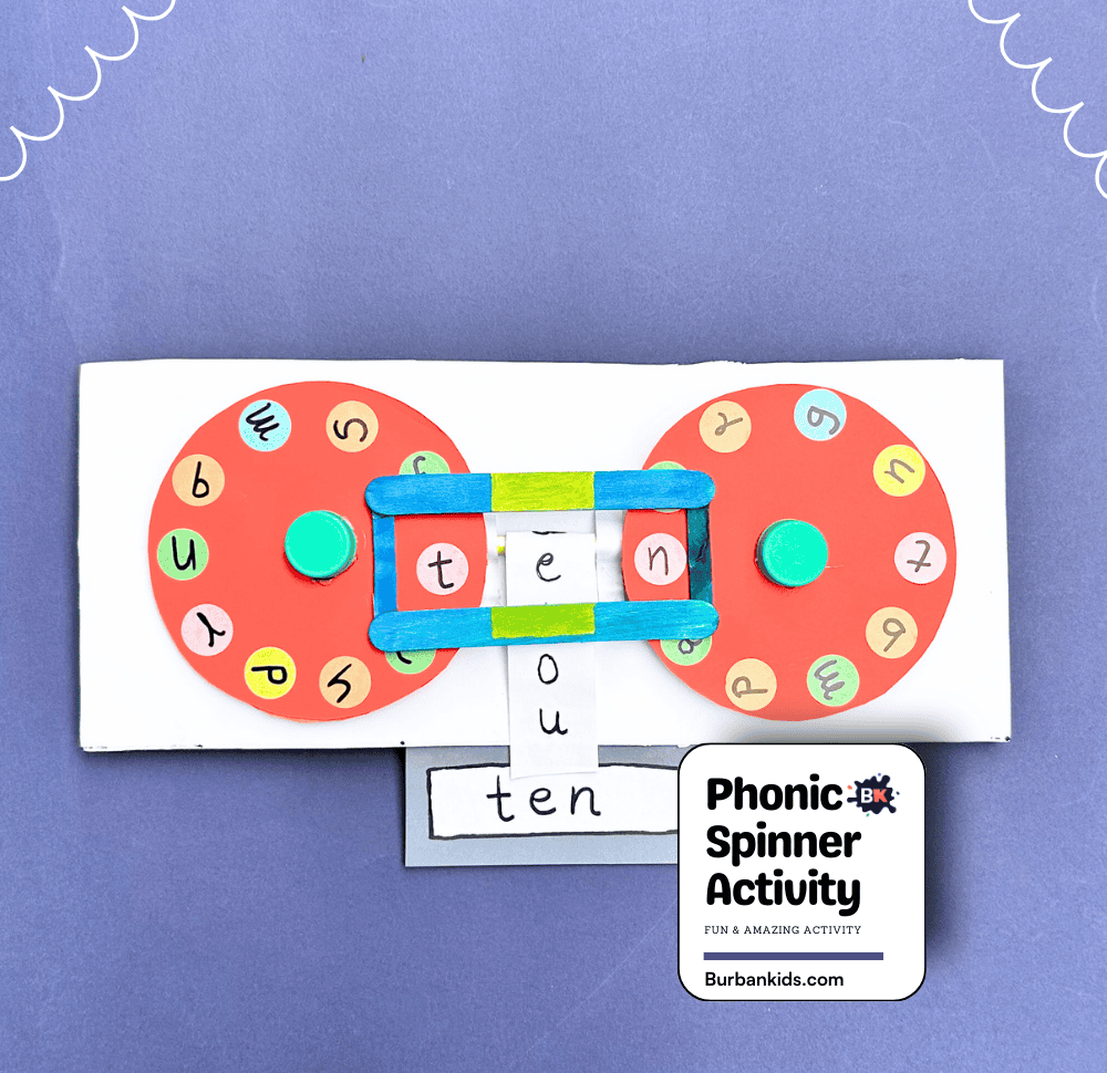 Phonic Spinner Activity
