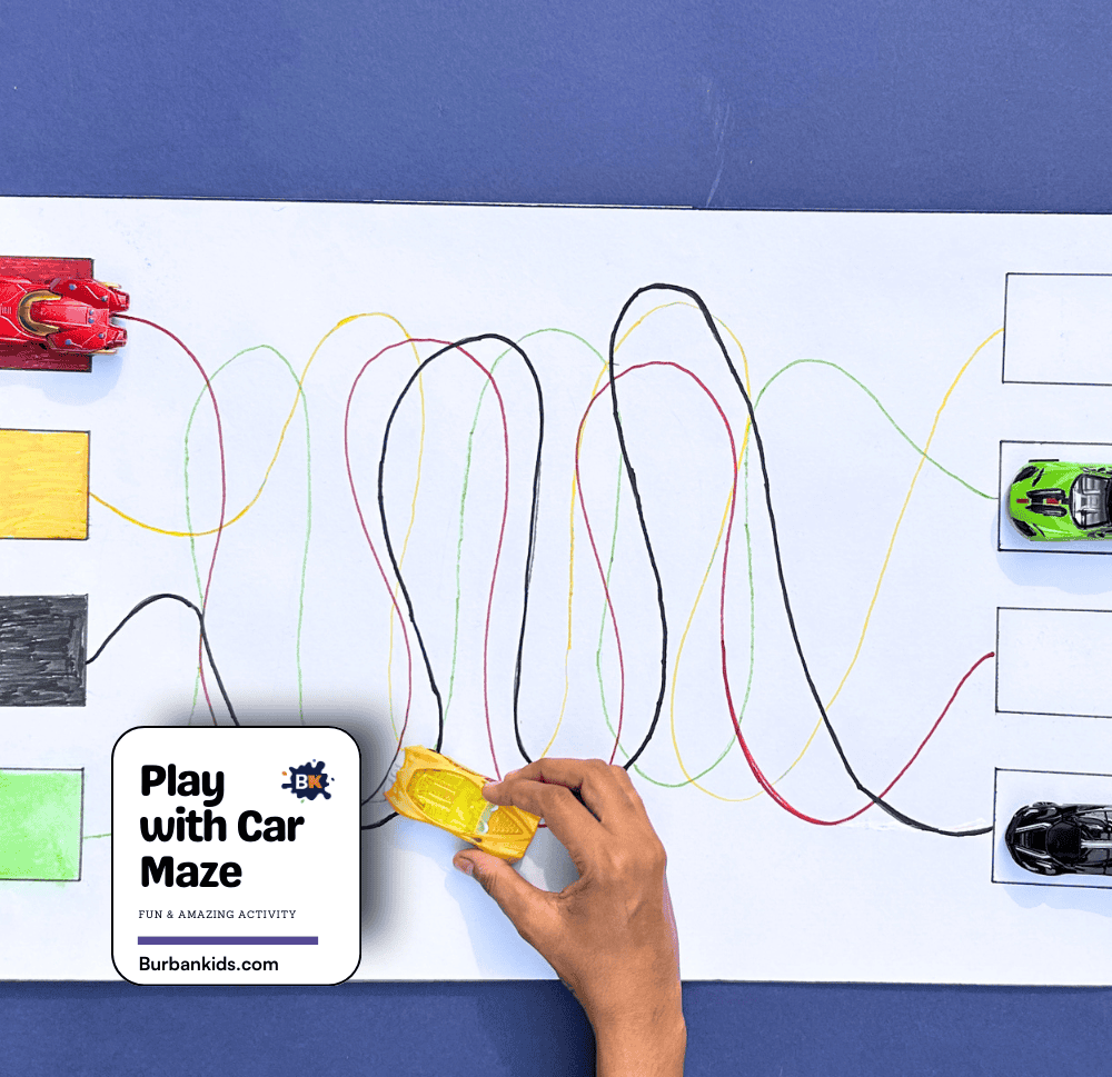 Play with Car Maze