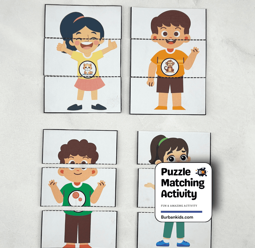 Puzzle Matching Activity