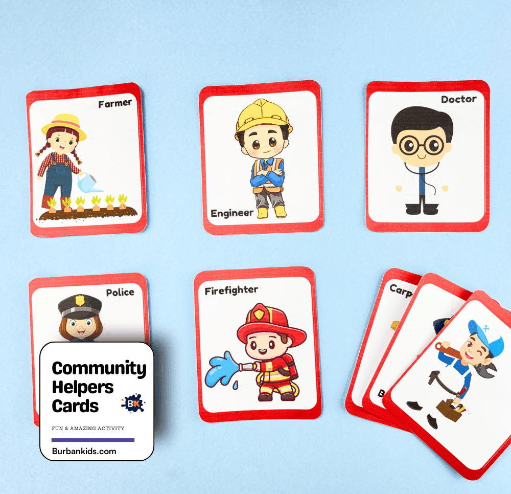 Community Helpers Cards