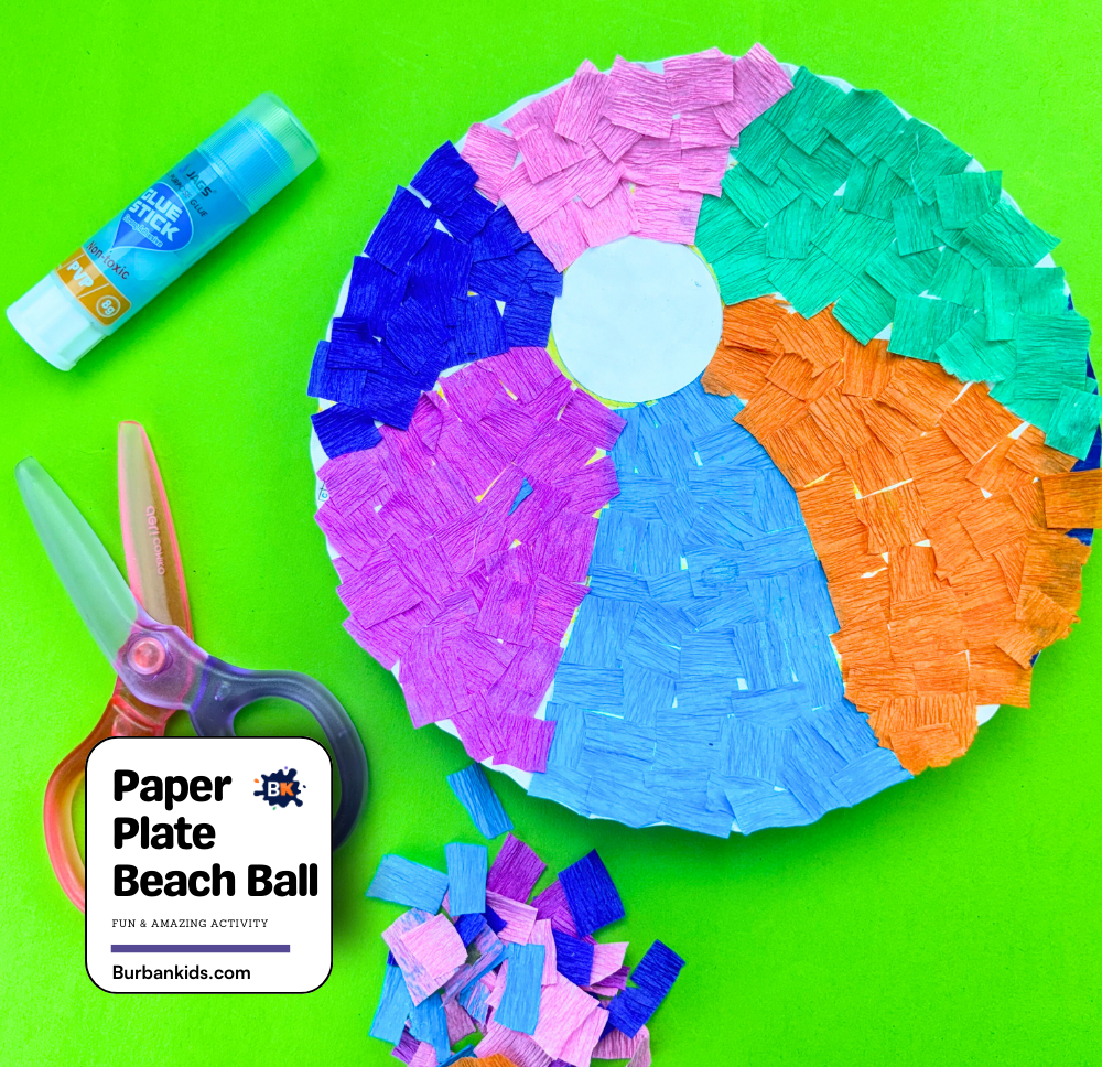 Paper Plate Beach Ball