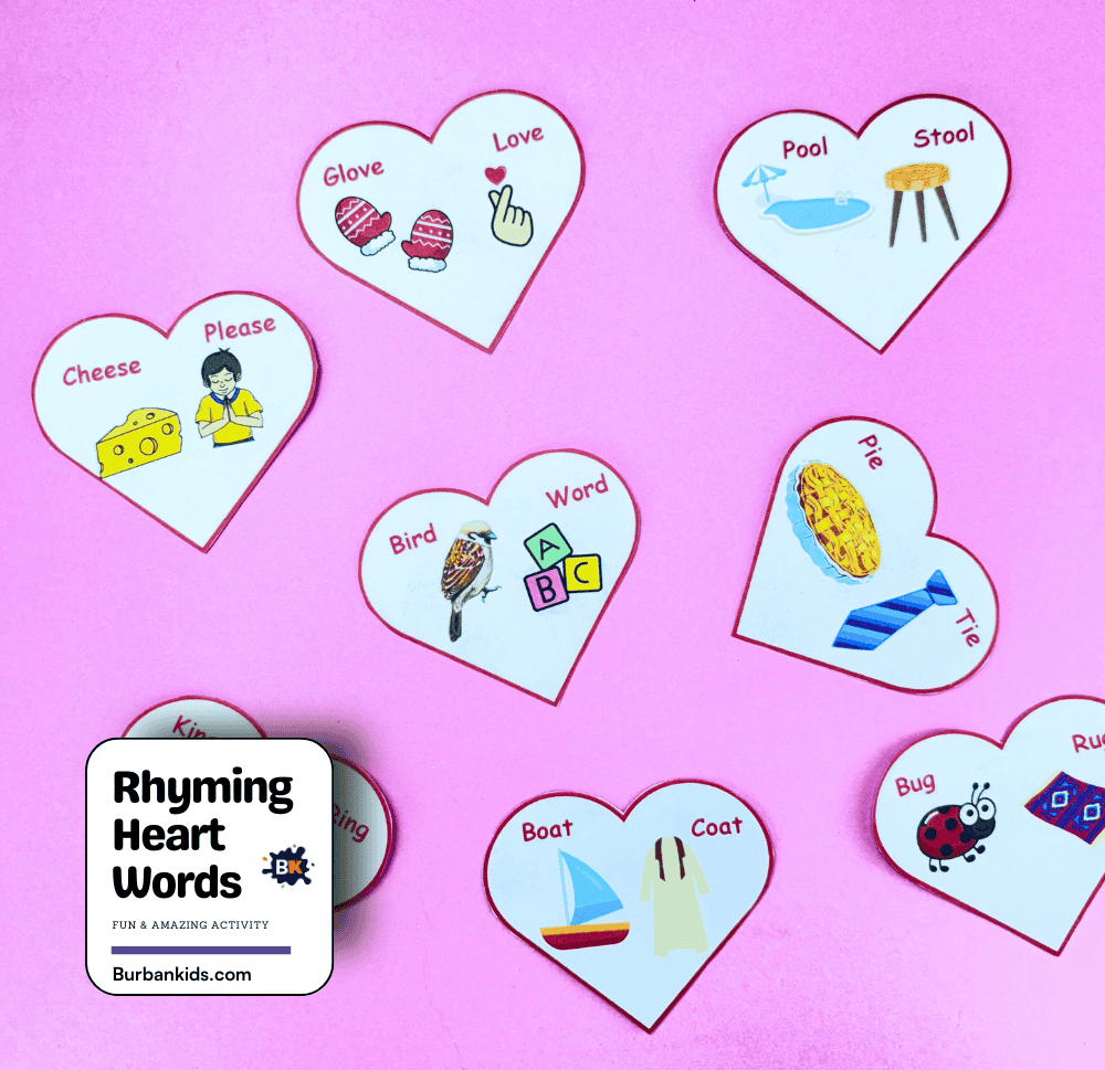 Rhyming Heart Words