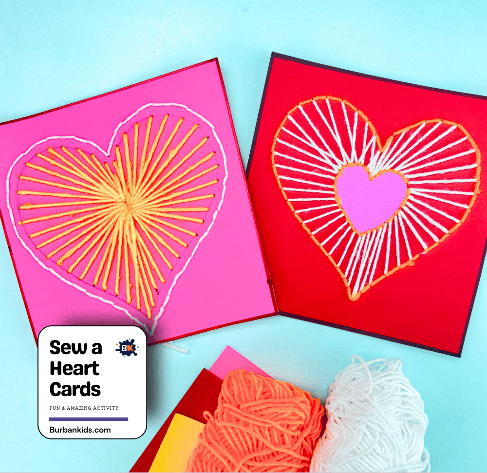 Sew a Heart Cards