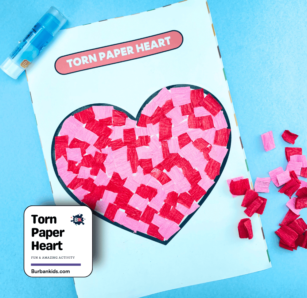 Torn Paper Heart